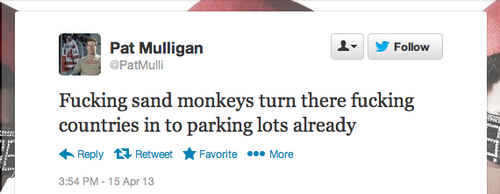 Pat Mulligan - Blaming Muslims